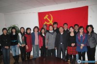 2013年1月行政支部召开党员转正会